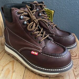 Men’s heavy duty genuine leather work boots